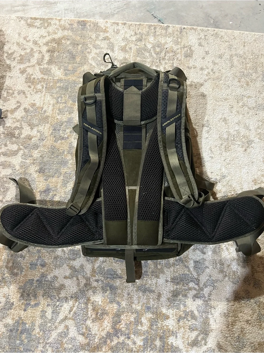 Eberlestock X1 Euro Rifle Back Scabbard Green Hunting Pack